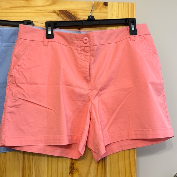 Crown & Ivy caroline shorts pink and blue size 12 - Picture 2 of 5